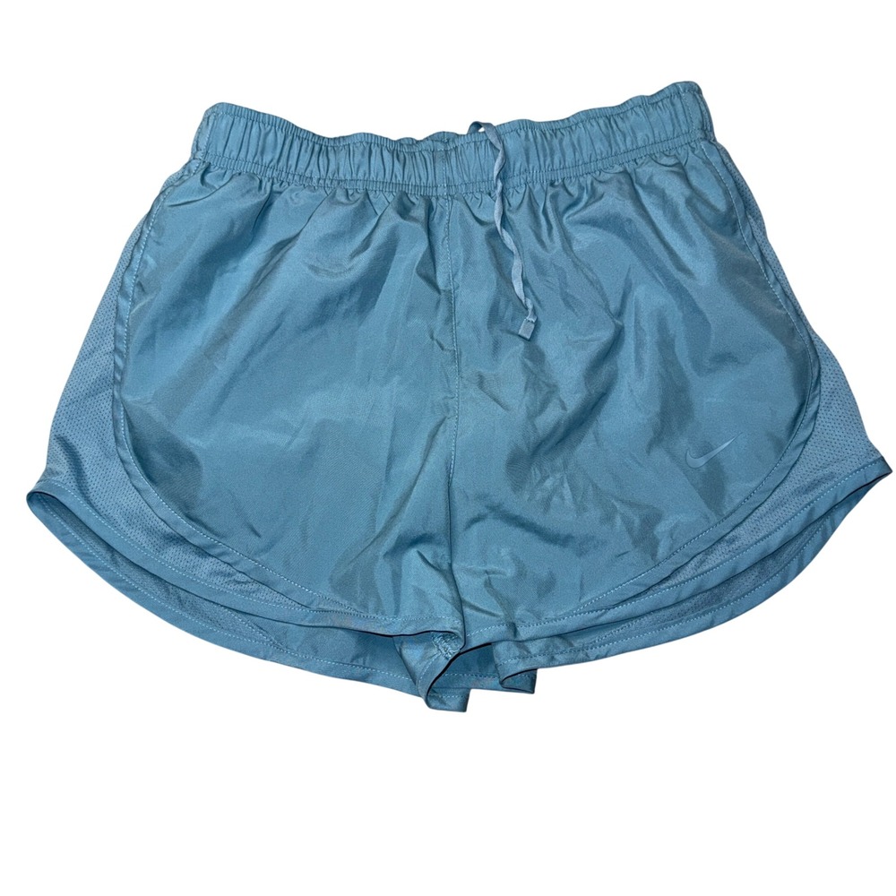 Nike Running Shorts Small Blue Dri-FIT Mesh Panel Athletic Workout Gym